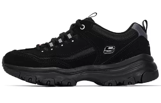 Кроссовки женские I-Conik Chunky, низкие, черные Skechers