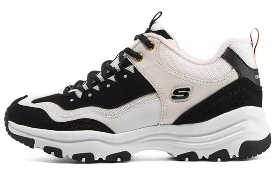Кроссовки женские I-Conik Chunky с низким верхом, черные, розовые, белые Skechers