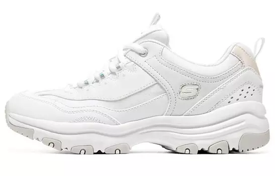 Кроссовки женские I-Conik Chunky с низким верхом белого цвета Skechers