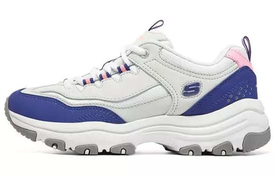 Кроссовки женские I-Conik Chunky с низким верхом, синие/белые Skechers