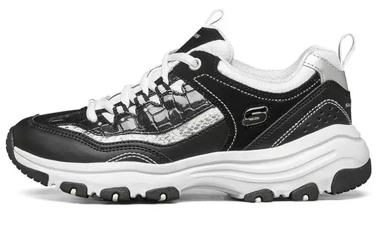 Кроссовки женские I-Conik Low-top, черные/белые Skechers