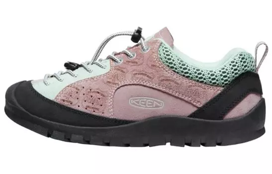 Кроссовки женские Jasper Hiking Shoes с низким верхом розового/черного цвета Keen