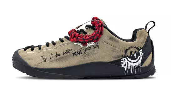 Кроссовки женские Jasper Outdoor Performance с низким верхом, черный, красный Keen