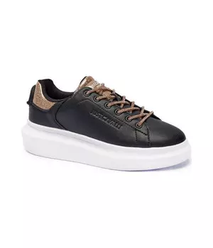 Кроссовки женские Just Cavalli кожаные, черный