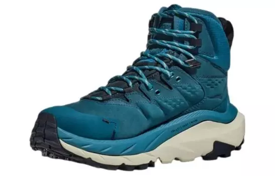 Кроссовки женские Kaha 2 Hiking с высоким берцем, синие/белые Hoka One One