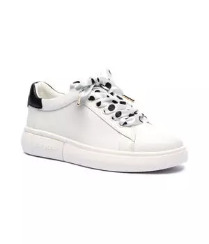 Кроссовки женские Kate Spade кожаные с декоративными шнурками, белый