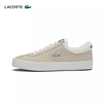 Кроссовки женские Lacoste из французской кожи, белый