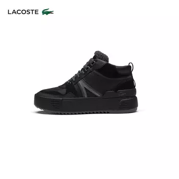Кроссовки женские Lacoste на шнуровке, черный