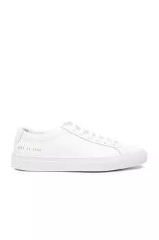 Кроссовки женские Leather Original Achilles Low Common Projects, белый