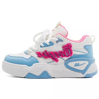 Кроссовки женские Lifestyle High-Top, белый/синий Warrior