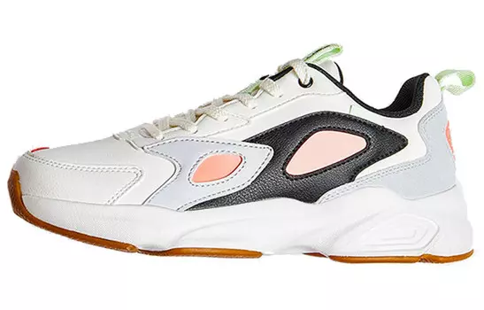 Кроссовки женские Lifestyle Low-top белые/черные Xtep