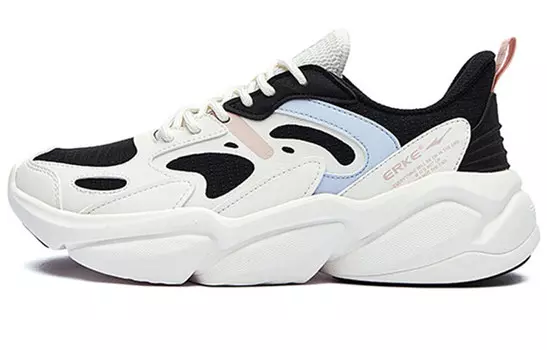 Кроссовки женские Lifestyle Low-top белые/черные Erke