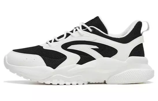 Кроссовки женские Lifestyle Low-top белые/черные Anta