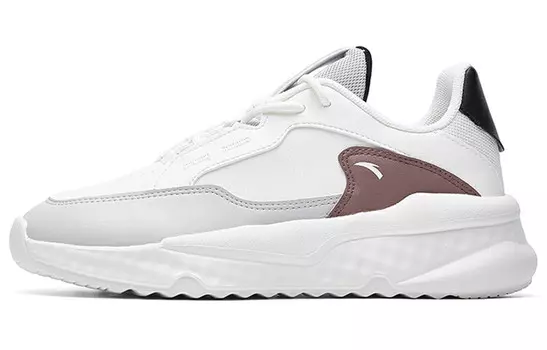 Кроссовки женские Lifestyle Low-top Белый/серый/черный Anta
