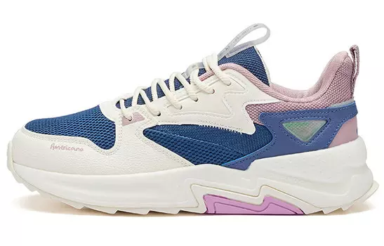 Кроссовки женские Lifestyle Low-Top белый/синий 361°