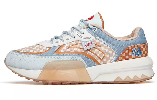 Кроссовки женские Lifestyle Low-top Blue/Orange Anta