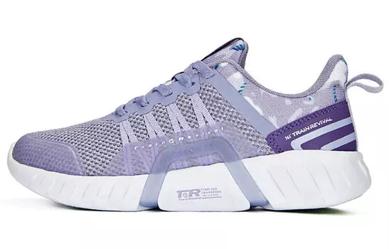 Кроссовки женские Lifestyle Low-Top Фиолетовый/Белый 361°