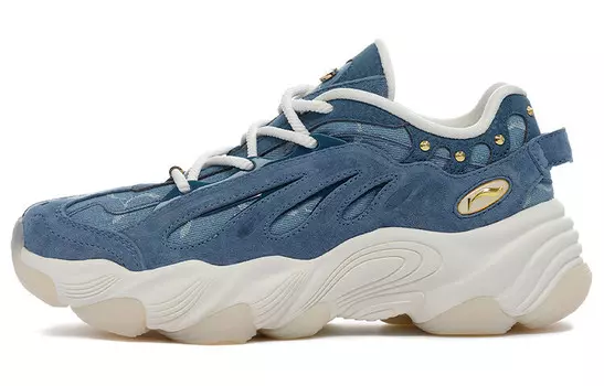 Кроссовки женские Lifestyle Low-top Love Ocean Blue Li-Ning 1990