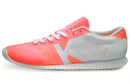 Кроссовки женские Lifestyle Low-top оранжево-красно-белые Kappa