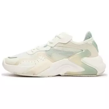 Кроссовки женские Lifestyle с низким верхом, белый/зеленый 361°