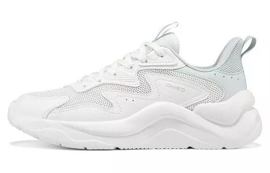 Кроссовки женские Lifestyle с низким верхом, белый/зеленый 361°