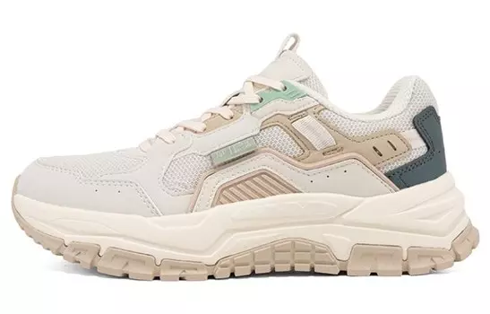 Кроссовки женские Lifestyle с низким верхом, белый/коричневый 361°