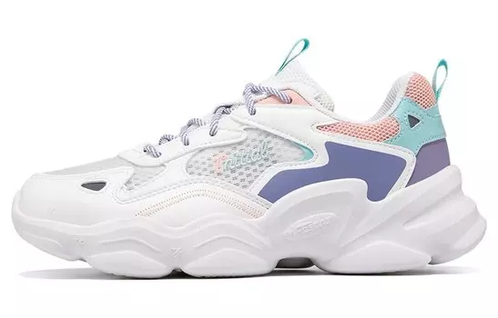 Кроссовки женские Lifestyle с низким верхом, белый/бирюзовая 361°