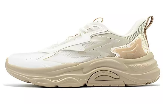 Кроссовки женские Lifestyle с низким верхом, белый/коричневый 361°