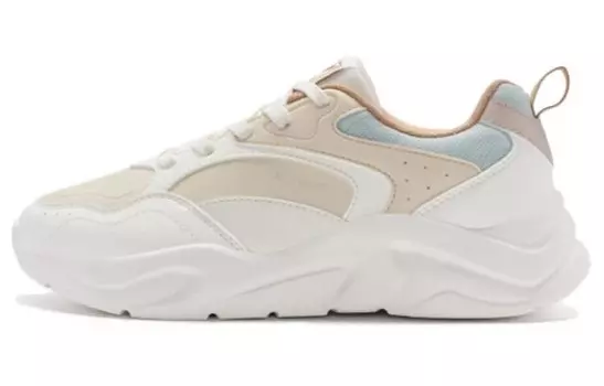 Кроссовки женские Lifestyle с низким верхом, белый/зеленый Xtep