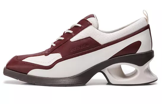 Кроссовки женские Lifestyle с низким верхом, бордового цвета Lost In Echo