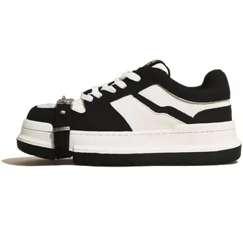 Кроссовки женские Lifestyle с низким верхом, черного цвета Chenter Kater