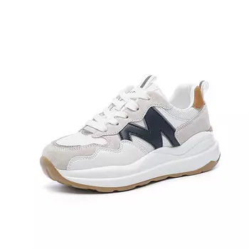 Кроссовки женские Lifestyle с низким верхом, черного цвета Daphne