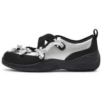 Кроссовки женские Lifestyle с низким верхом, черного цвета Joypeace