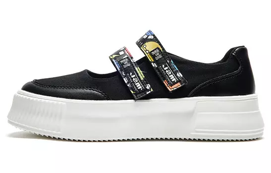 Кроссовки женские Lifestyle с низким верхом, черного цвета Joy&Mario