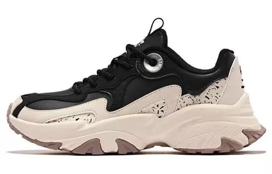 Кроссовки женские Lifestyle с низким верхом, черного цвета Qiaodan