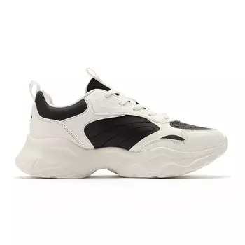 Кроссовки женские Lifestyle с низким верхом, цвет черный/слоновая кость Qiaodan