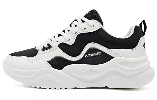 Кроссовки женские Lifestyle с низким верхом, цвет слоновой кости/черный Qiaodan