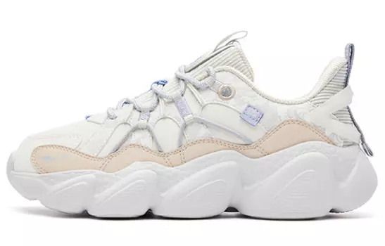 Кроссовки женские Lifestyle с низким верхом цвета слоновой кости Erke