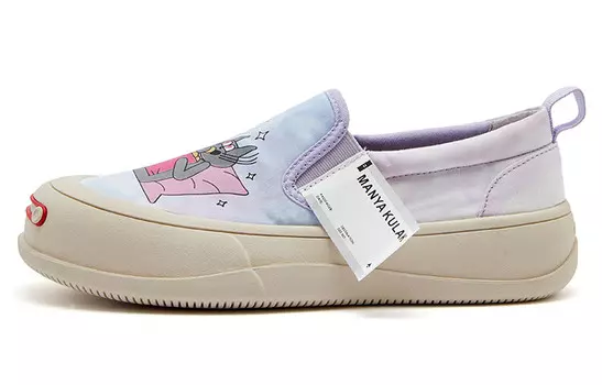 Кроссовки женские Lifestyle с низким верхом, фиолетового цвета Joy&Mario