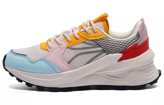 Кроссовки женские Lifestyle с низким верхом Sigobel/синий/желтый/красный/розовый 361°