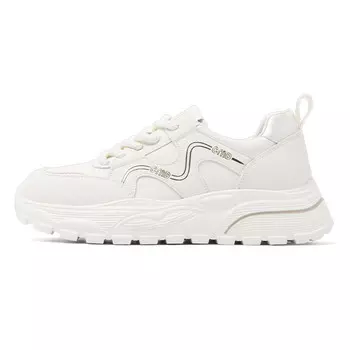 Кроссовки женские Lifestyle, средняя высота, белый Cameido