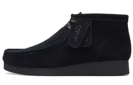 Кроссовки женские Lifestyle, средняя высота, черный Clarks