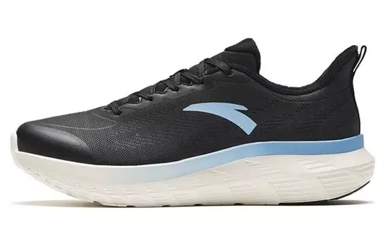 Кроссовки женские Light Cloud Running Shoes Low-top Black Anta