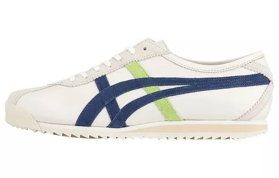 Кроссовки женские Limber Running Shoes Low-top White/Green/Blue Onitsuka Tiger