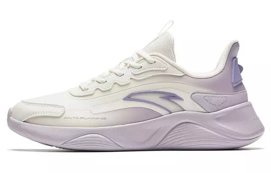 Кроссовки женские Lingyun Running Shoes Low-top Purple Anta