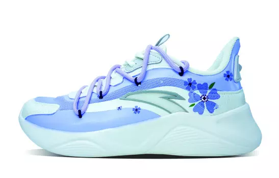 Кроссовки женские Lingyun Running Shoes Low-top White Anta