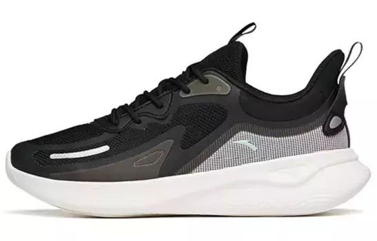 Кроссовки женские Lingyun Running Shoes Low-top Black/Purple Anta