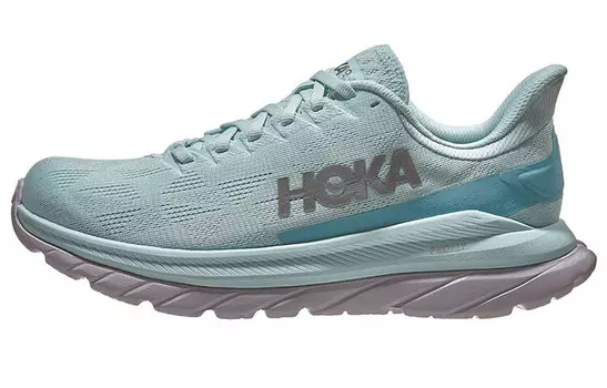 Кроссовки женские Mach 4 Low-top светло-голубые Hoka One One