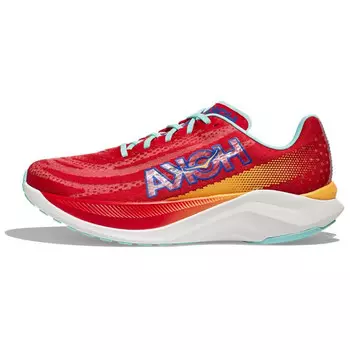 Кроссовки женские Mach X с низким верхом, ярко-красные Hoka One One