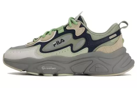 Кроссовки женские Mars 1 Lifestyle С Низким верхом, Выстиранного синего цвета Fila, серо-голубой